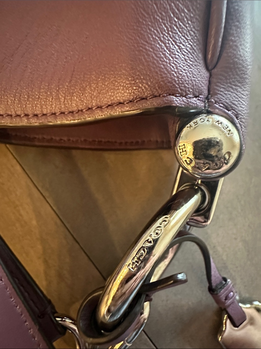 Coach Nomad Hobo purse style 36026 - Picture 10 of 12